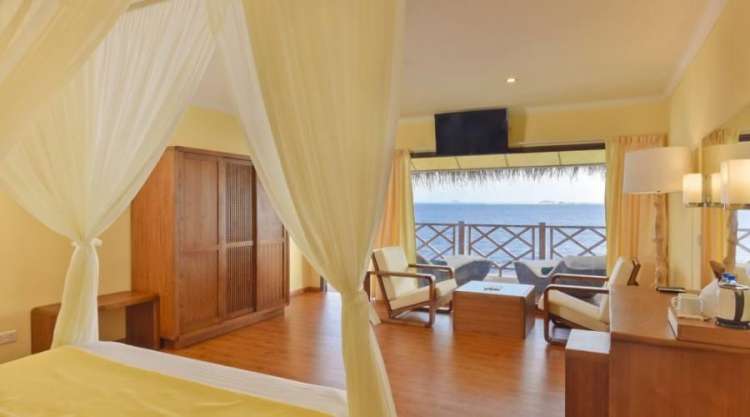 interno water bungalow